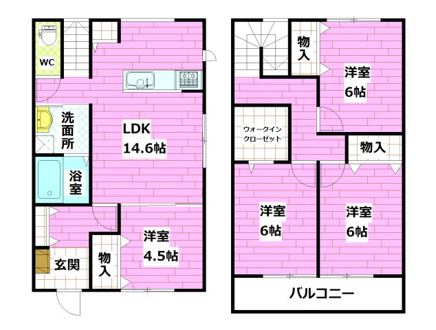 INOOR船越の間取り
