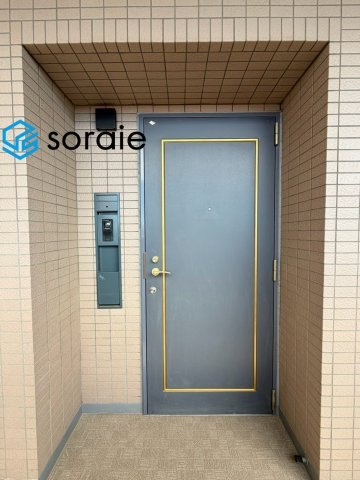 ヴィルヌーブ小手指　中古マンション　4階の玄関|10/6　撮影
