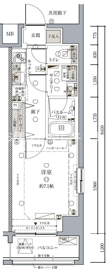 クレヴィスタ板橋西台【おとり物件なし】#学生・社会人にオススメ！初期費用分割払いOK！の間取り