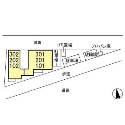 【区画図】 | メゾンアデルタ