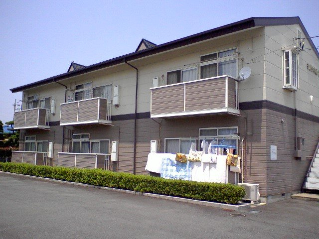 テルサ中居Ｂの外観|外はこのようになっています