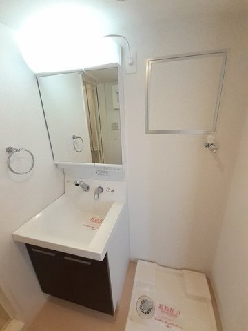 グランコーナ高崎の洗面所|使いやすい洗面所です