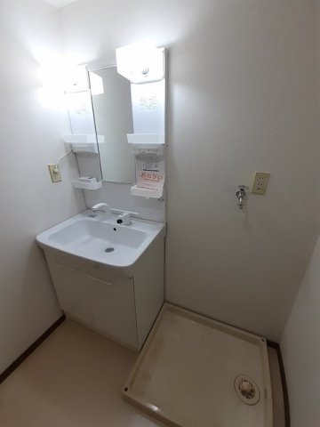 ＭＴ２１　Ｂの洗面所|脱衣スペースもあります