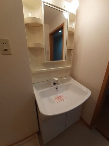 ピュアー双葉の洗面所|忙しい朝には欠かせない洗面所です