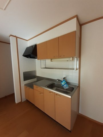 ノースコートＢのキッチン|お料理しやすいキッチンです