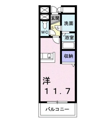 カーサ・セレーノの間取り