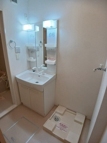 フリーデ田園の洗面所|使いやすい洗面所です