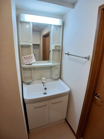 ルーシャス２１の洗面所|広い洗面スペース