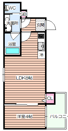 【間取り】 | H-maison海老江