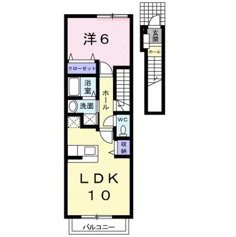 アンデス　Ⅰの間取り