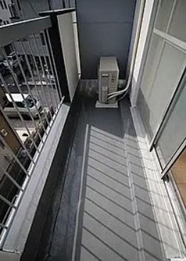 メゾン川口朝日Ⅰのバルコニー|※別部屋参考写真