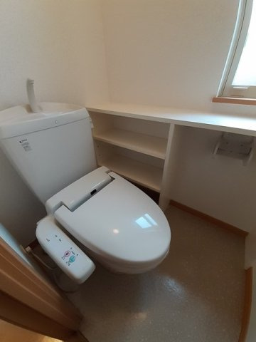 ジェントリーⅡのトイレ|ゆったりとした空間のトイレです