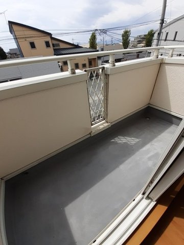 プレイティング　Ⅱのバルコニー|開放的で明るい空間を演出してくれるバルコニーです