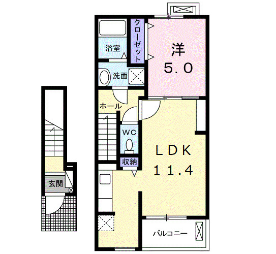 アリエッタⅠの間取り