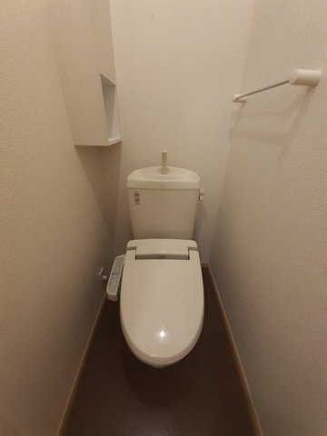 グレイスタウンＢのトイレ|シンプルで使いやすいトイレです