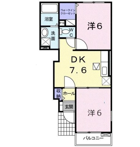 カーサ　モレラの間取り