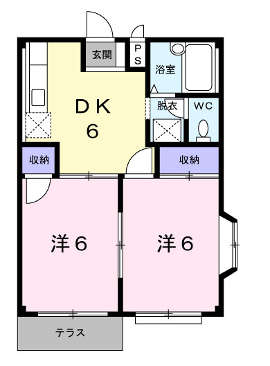 イーストタウンの間取り