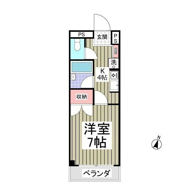 ラルーチェの間取り