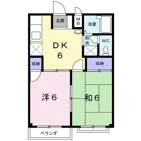 リヴィエールＹの間取り