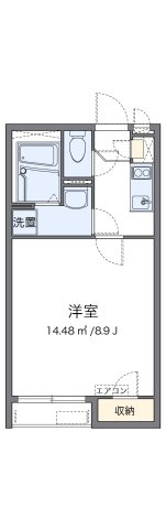 クレイノニュー荒牧町の間取り|代表的な間取のため実際の間取とは異なる場合があります