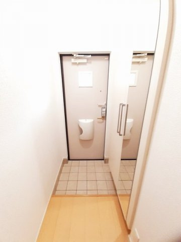 ロンドベルＢの玄関|毎日通る玄関はこちらです