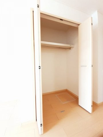 クァイエット　レジデンスⅡの収納|大きなスペースがあり、収納には困りません