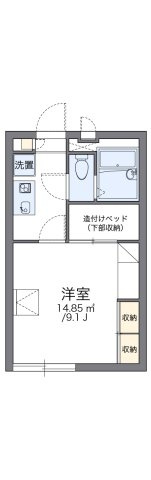 レオパレスファミーユの間取り