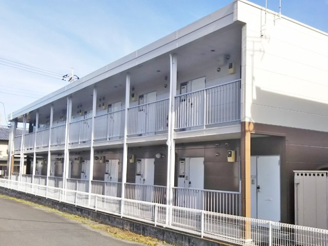 レオパレスシティパルＡの外観|外はこのようになっています