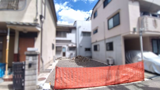 尼崎市西難波町　売土地の外観