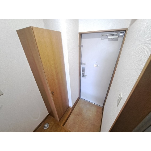 ロックハイツ1の玄関|きれいな玄関です