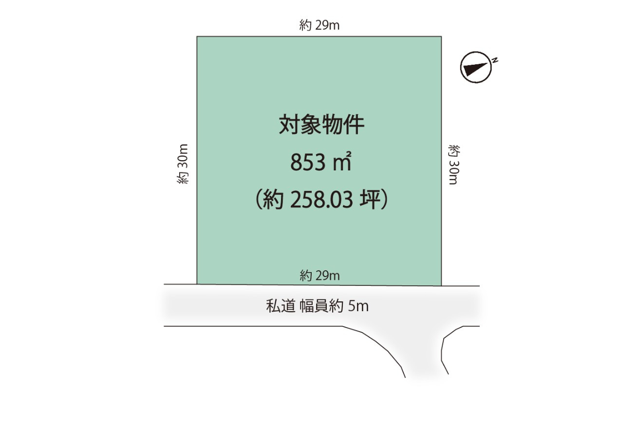 浅間ハイランドパーク 売土地の土地図