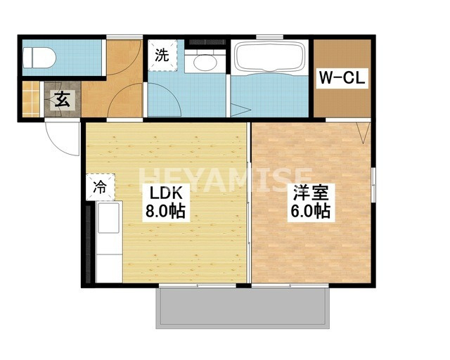 まなび野八番館の間取り