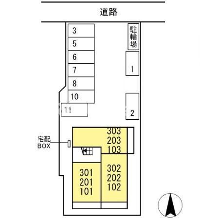 アンビエンテの区画図