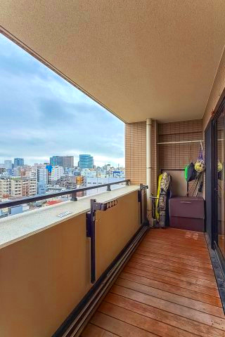 クレストフォルム本所吾妻橋のバルコニー|バルコニー
