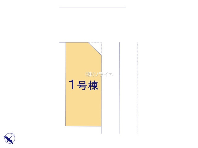川越市岸町第四　新築戸建　リーブルガーデンの区画図