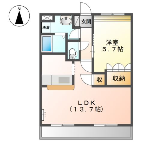 ピア・来夢の間取り