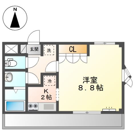 フィールドアップの間取り