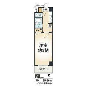 エトワール25の間取り|エトワール25　開放感のある間取り