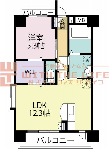 プラムフィールド東櫛原【キャッシュバック対象物件】の間取り