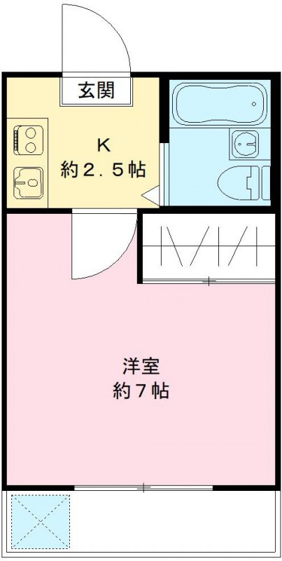 ハイム阪上の間取り