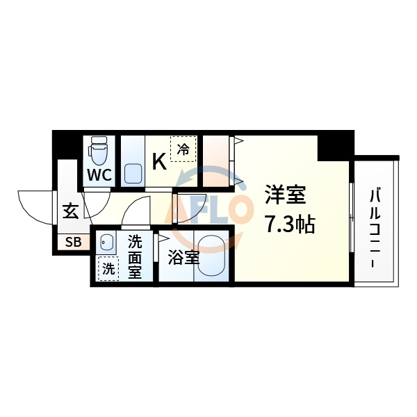 S-FORT新大阪イーストの間取り|S-FORT新大阪East　間取り