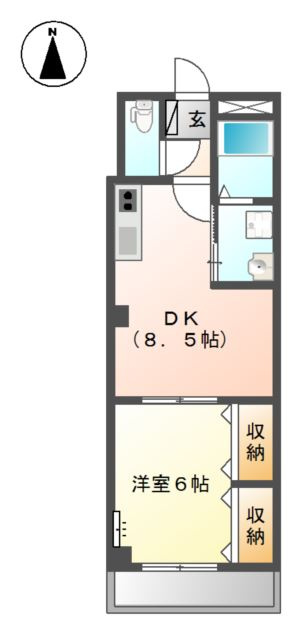 ミレムの間取り