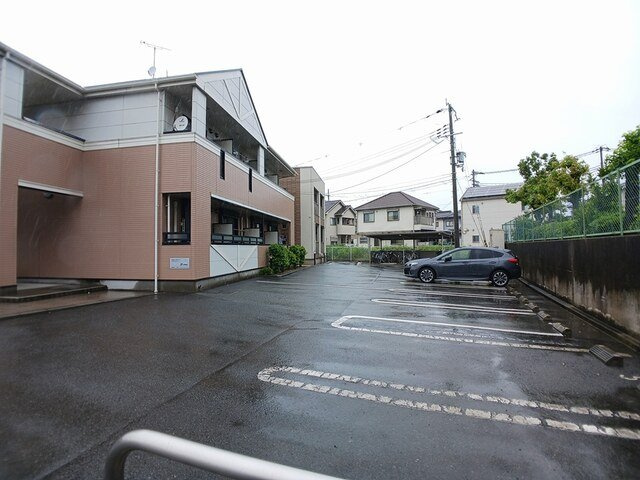 リバーサイドヴィレッジの駐車場