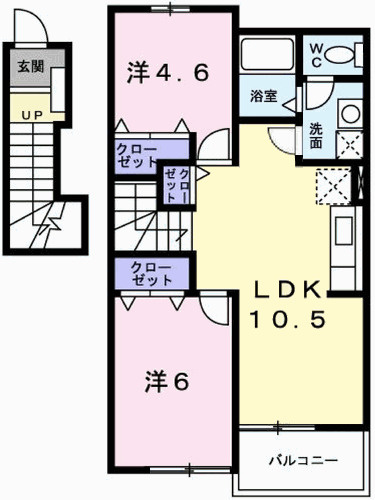 サンパティオの間取り