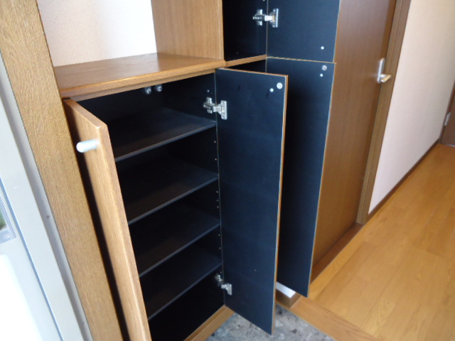 マンションルミナス　　　刈谷市近郊の賃貸はクラスホーム刈谷店の収納|玄関（下駄箱下開）