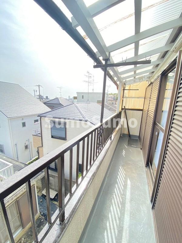 森北戸建のバルコニー