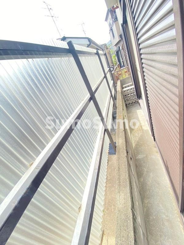森北戸建のバルコニー