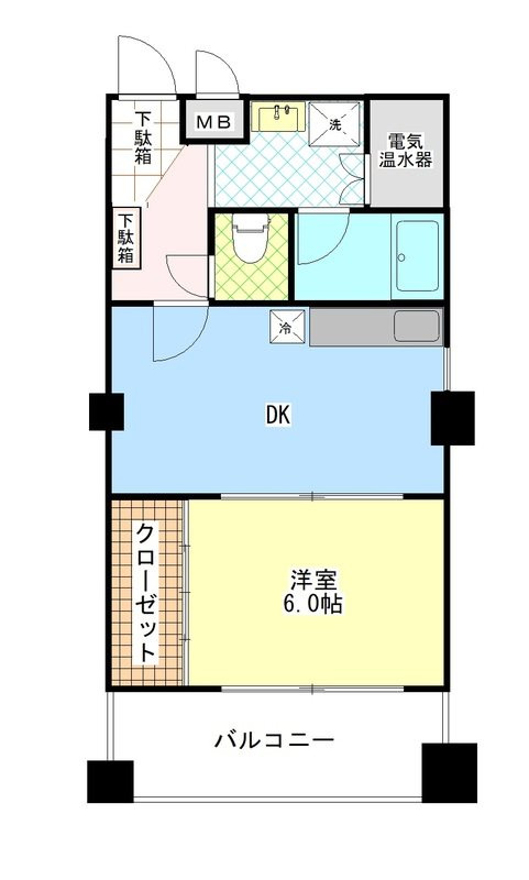 栄町ダイヤハイツの間取り
