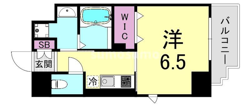 アール大阪グランデの間取り