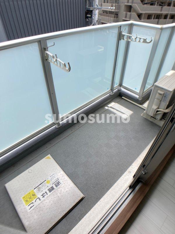 大阪市西区本田１丁目の賃貸マンションのバルコニー